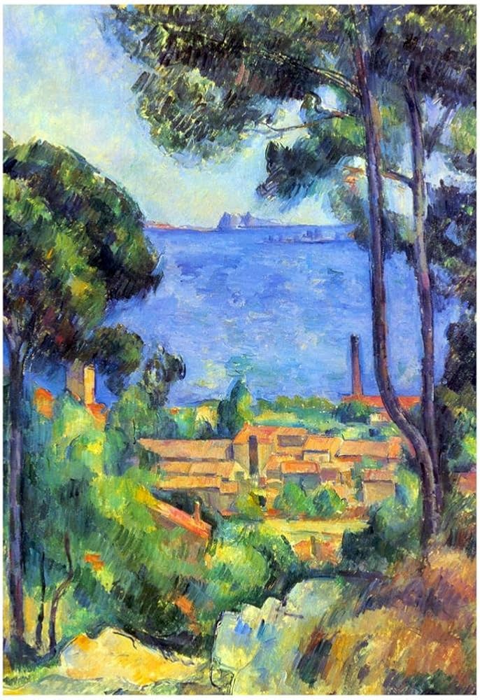 洋書 Paul Cezanne Classic Cezanne Amazon.com: 8-8 Cezanne paintings on canvas of the world